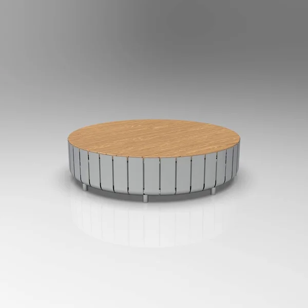 Modular bench Proteus 00001.jpg 3D图像 — 图库照片