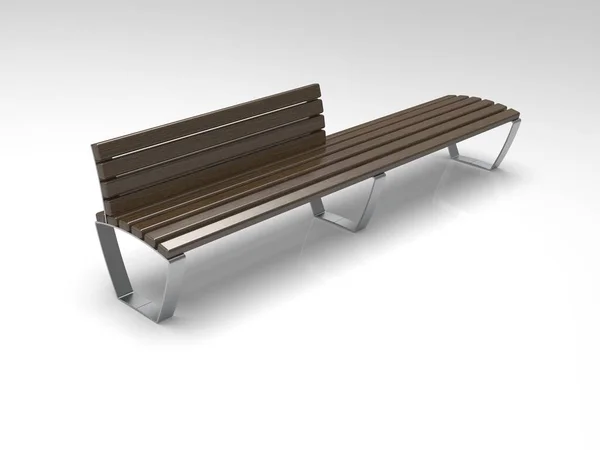 3D-bild av Bench Campus Line BL 00002.jpg — Stockfoto