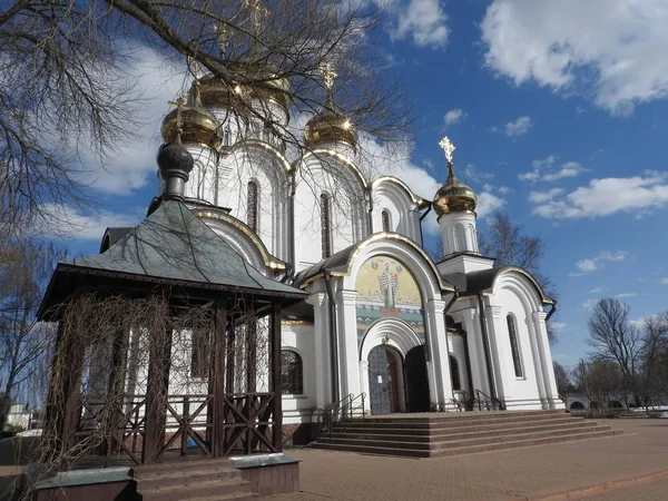 O Mosteiro Nikolsky é um mosteiro ortodoxo russo em Pereslavl-Zalessky, Rússia. Anel de Ouro da Rússia . — Fotografia de Stock
