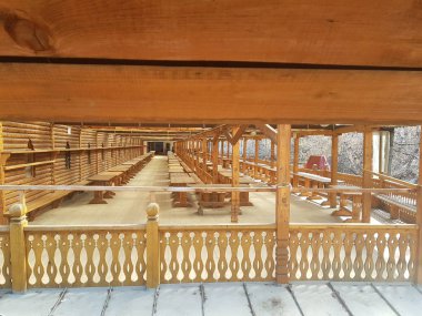 Izmailovo, Moskova, Rusya 'daki Kremlin' in güzel manzarası.