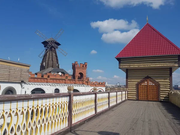 Hermosa vista del Kremlin en Izmailovo, Moscú, Rusia. —  Fotos de Stock