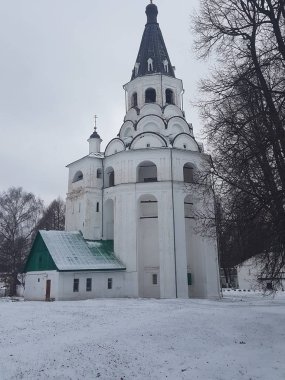 Kremlin ve Alexander köyünde Korkunç Ivan eski ikamet. Alexandrov, Vladimir Region, Rusya Federasyonu.