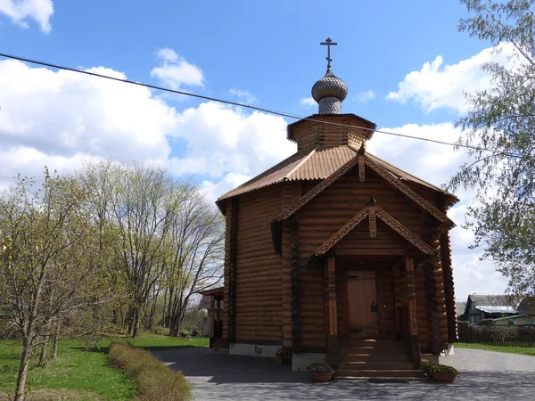 Den Grebnevo Estate i Moskva-regionen, designelement av byggnader och kyrkor Park. — Stockfoto