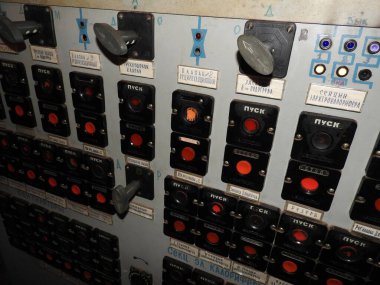 Underground Soviet bunker during the war, details and elements