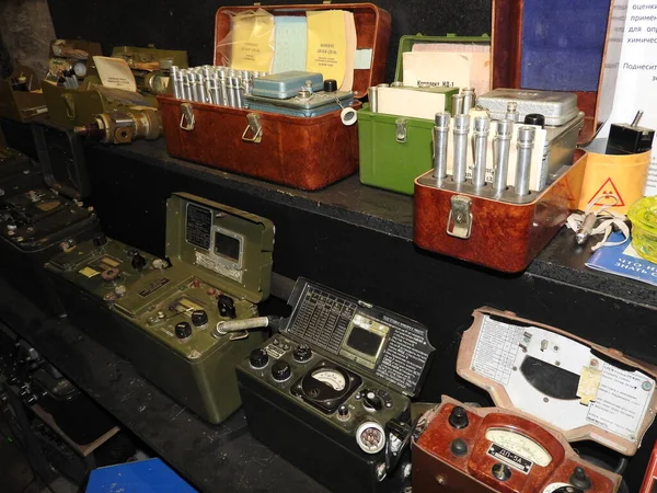 Underground Soviet bunker during the war, details and elements