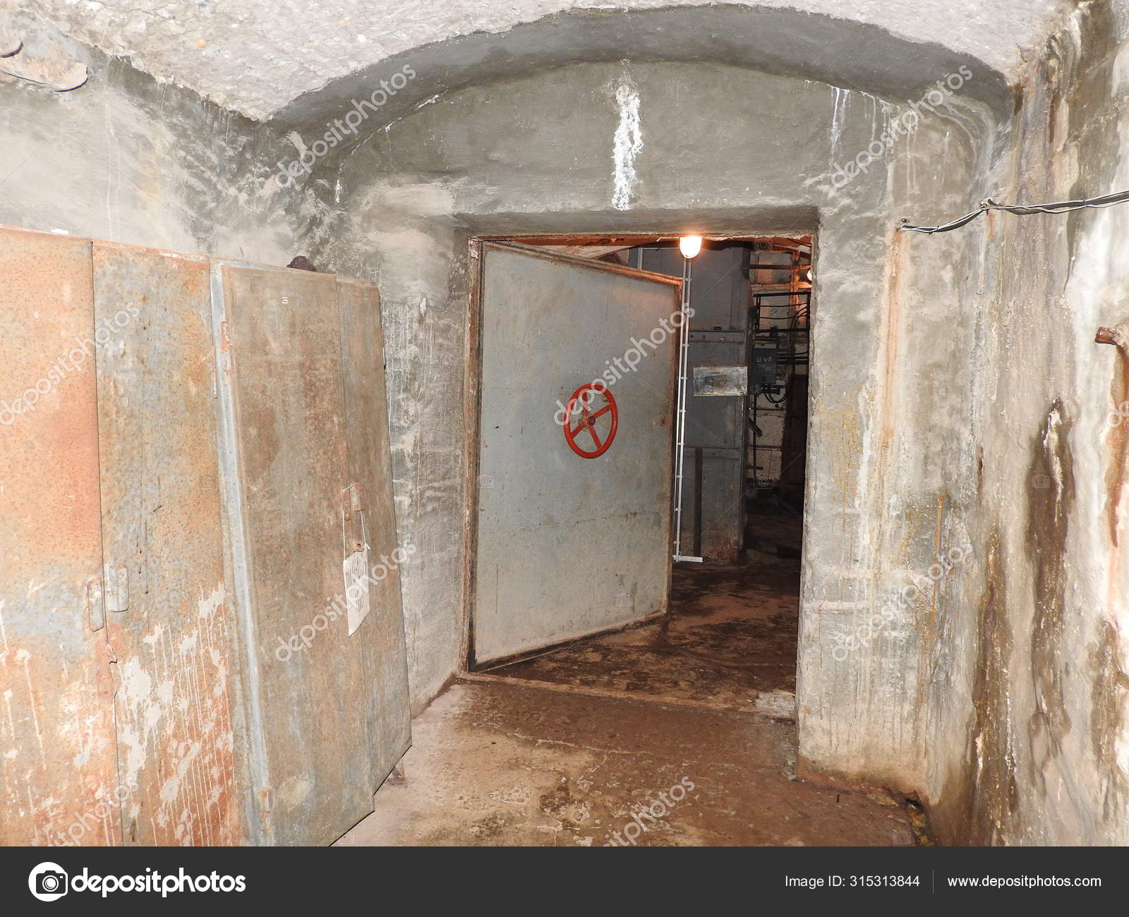An abandoned prison in an underground bunker. A former Soviet cold
