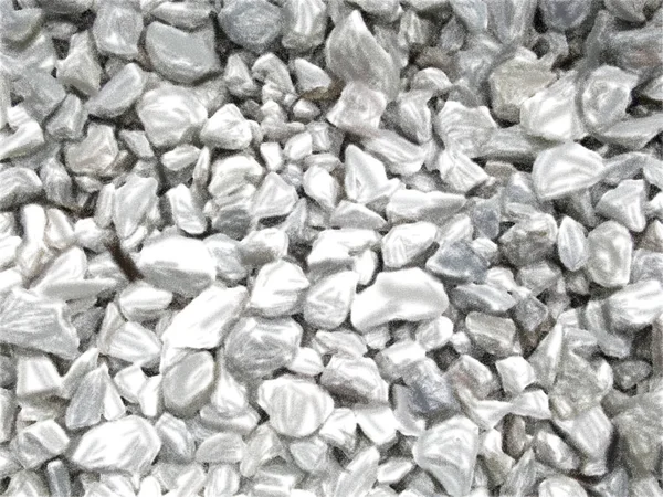 Small white and gray pebbles mixed with dry leaves and sprigs. Pieces of marble densely adjacent to each other in general terms. Texture artistic drawing. Pastel satin touch style.