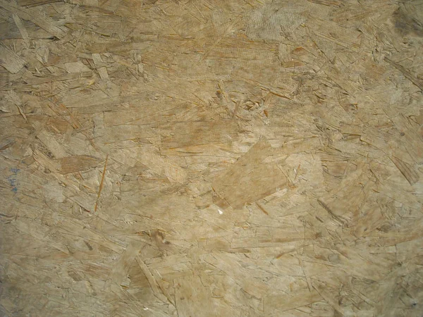 Sheet Wood Chipboard Close Shavings Glued Each Other Chaotically Overlapped — Stock Photo, Image