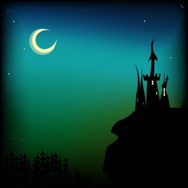 ay ile masal siyah kale