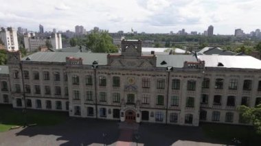 Kyiv. Ukrayna. Kyiv Politeknik Enstitüsü. Hava görünümü.