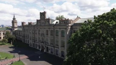 Kyiv. Ukrayna. Kyiv Politeknik Enstitüsü. Hava görünümü.
