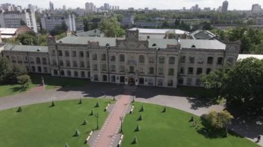 Kyiv. Ukrayna. Kyiv Politeknik Enstitüsü. Hava görünümü.