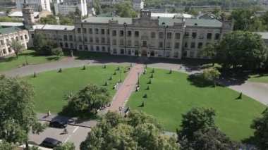 Kyiv. Ukrayna. Kyiv Politeknik Enstitüsü. Hava görünümü.