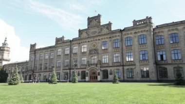 Kyiv. Ukrayna. Kyiv Politeknik Enstitüsü. Hava görünümü.