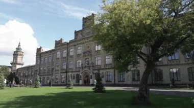 Kyiv. Ukrayna. Kyiv Politeknik Enstitüsü. Hava görünümü.