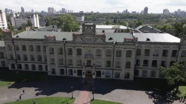 Kyiv. Ukrayna. Kyiv Politeknik Enstitüsü. Hava görünümü.