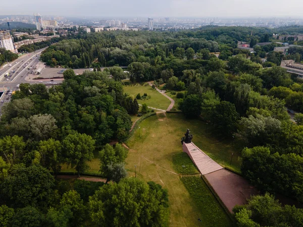 Babi Yar. Miejsce mordowania Żydów w czasie II wojny światowej. — Zdjęcie stockowe