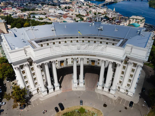 Ministerio de Asuntos Exteriores de Ucrania. Vista aérea. —  Fotos de Stock