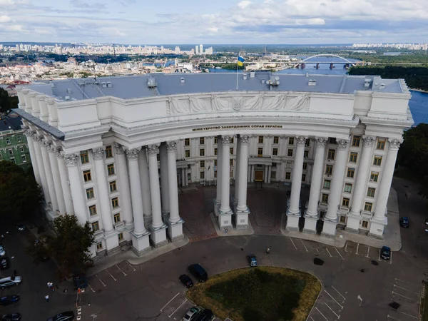 Ministerio de Asuntos Exteriores de Ucrania. Vista aérea. —  Fotos de Stock