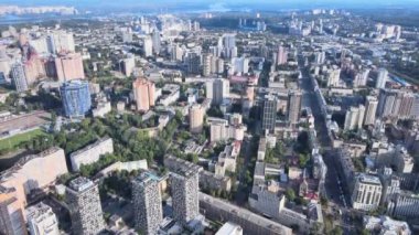 Gündüzleri Kyiv 'in hava görüntüsü. Ukrayna
