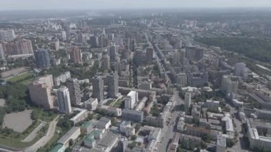 Gündüzleri Kyiv 'in hava görüntüsü. Ukrayna