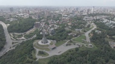 Gündüzleri Kyiv 'in hava görüntüsü. Ukrayna