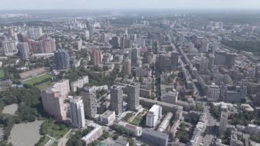 Gündüzleri Kyiv 'in hava görüntüsü. Ukrayna