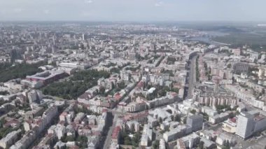 Gündüzleri Kyiv 'in hava görüntüsü. Ukrayna