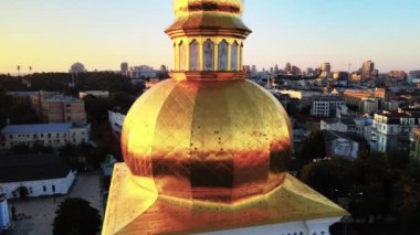 Sabah St. Michaels Altın Kubbe Manastırı. Kyiv, Ukrayna