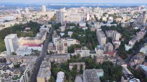 Kiev, Ucraina vista aerea della città. Kiev — Video Stock