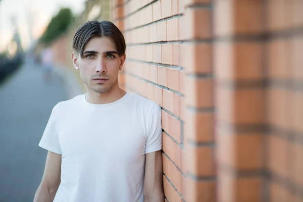 Portrait of a gay man - member of the LGBTQ community — Stock Photo, Image