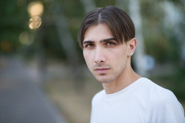 Portrait of a gay man - member of the LGBTQ community