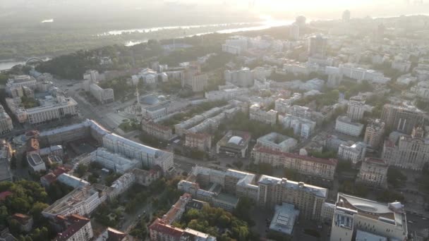 Kiev - vista aerea della capitale dell'Ucraina. Kiev — Video Stock