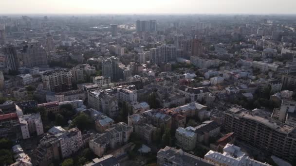 Kiev - vista aerea della capitale dell'Ucraina. Kiev — Video Stock