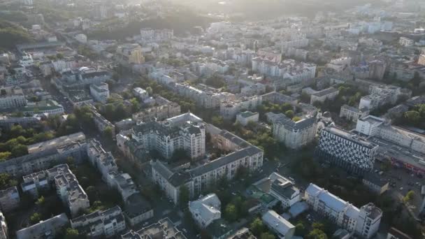 Kiev - vue aérienne de la capitale de l'Ukraine. Kiev — Video