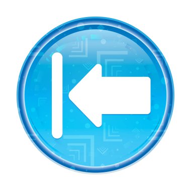 Simge çiçek mavi yuvarlak düðmesine basýn