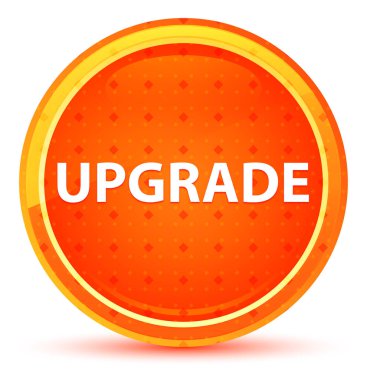 Doğal turuncu yuvarlak düğmesini yükseltin