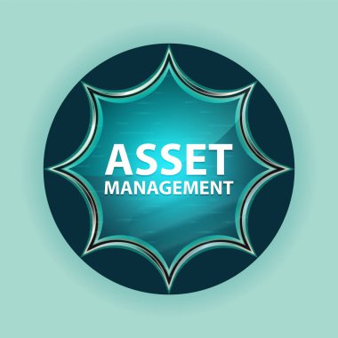 Varlık yönetimi sihirli cam gökyüzü mavi mavi ba