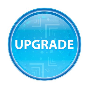 Çiçek mavisi yuvarlak düğmesini yükseltin