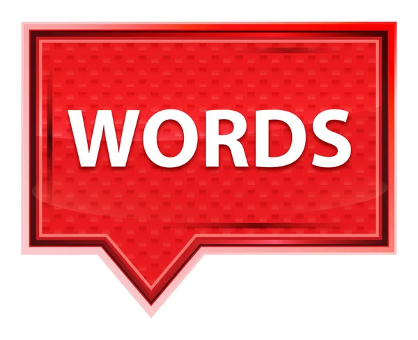 Kelimeler puslu pembe afiş düğmesi gül — Stok fotoğraf