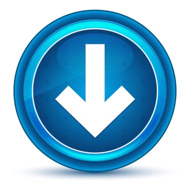 Ok simgesi gözü mavi düğme yuvarlak