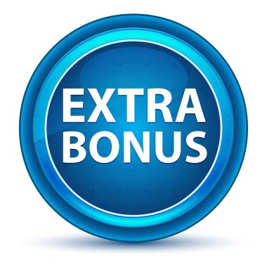 Ekstra bonus Göztopu mavi yuvarlak düğme