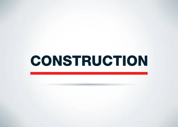 Construction Abstract Flat Background Design Illustration — Stock Photo, Image