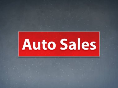 Otomatik satış kırmızı afiş soyut arka plan