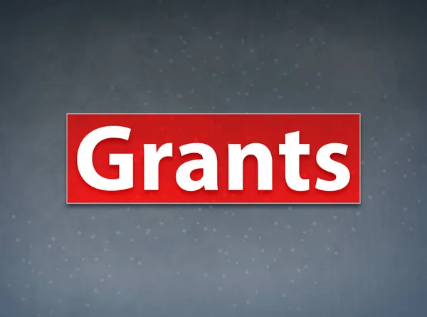 Grants Red Banner Abstract Background