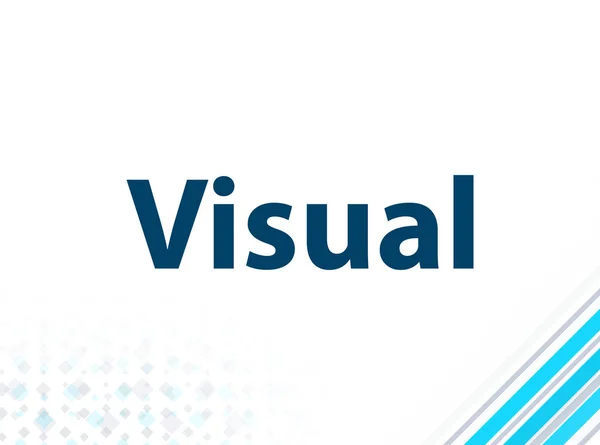 Visual Modern Design piatto blu Sfondo astratto — Foto Stock