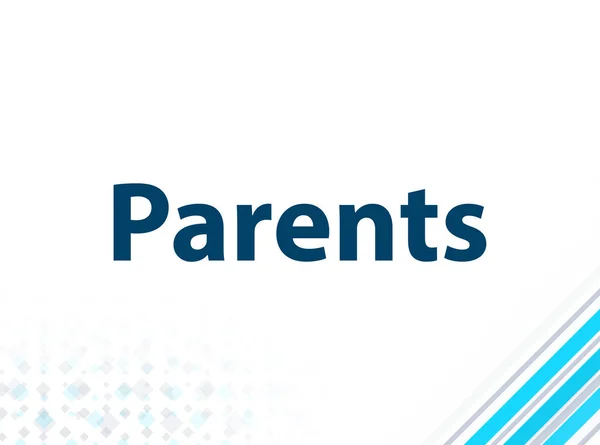Forældre moderne fladt design blå abstrakt baggrund - Stock-foto