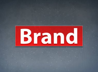 Marka Kırmızı Banner Soyut Arka Plan