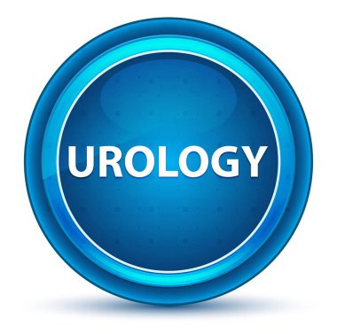 Üroloji Eyeball Mavi Yuvarlak Düğme