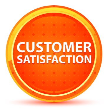 Müşteri Memnuniyeti Doğal Portakal Yuvarlak Düğme